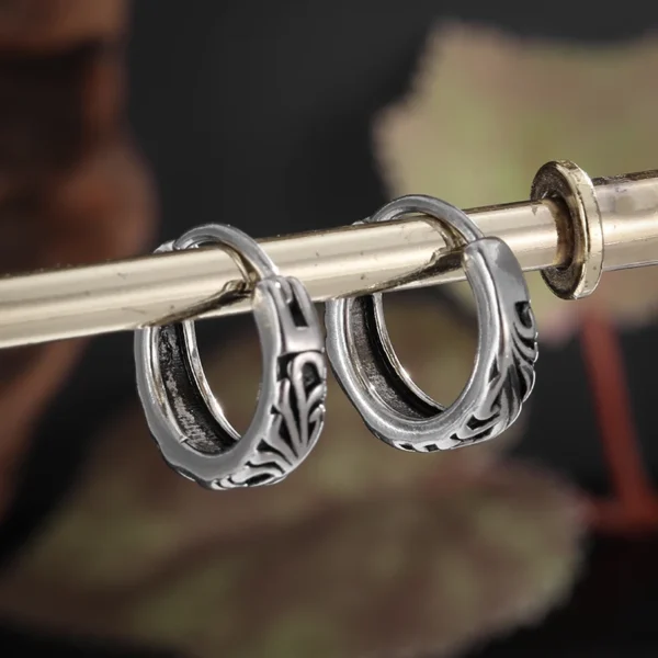 Retro Popular Hypoallergenic Earrings for Men Women Accessories Hypoallergenic