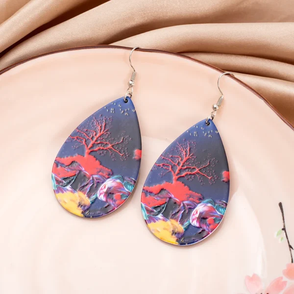 14 Fashion Styles Water Drop Earrings Accessories Earrings