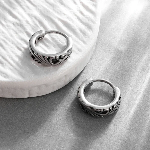 Retro Popular Hypoallergenic Earrings for Men Women Accessories Hypoallergenic