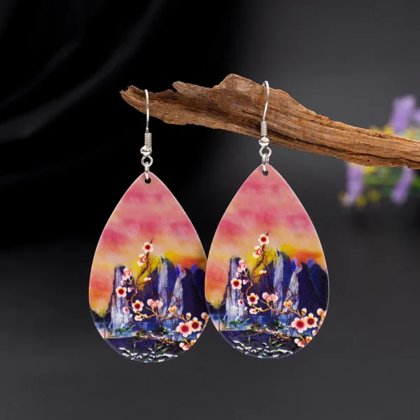 14 Fashion Styles Water Drop Earrings Accessories Earrings