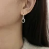 Black Vintage Earrings Gift